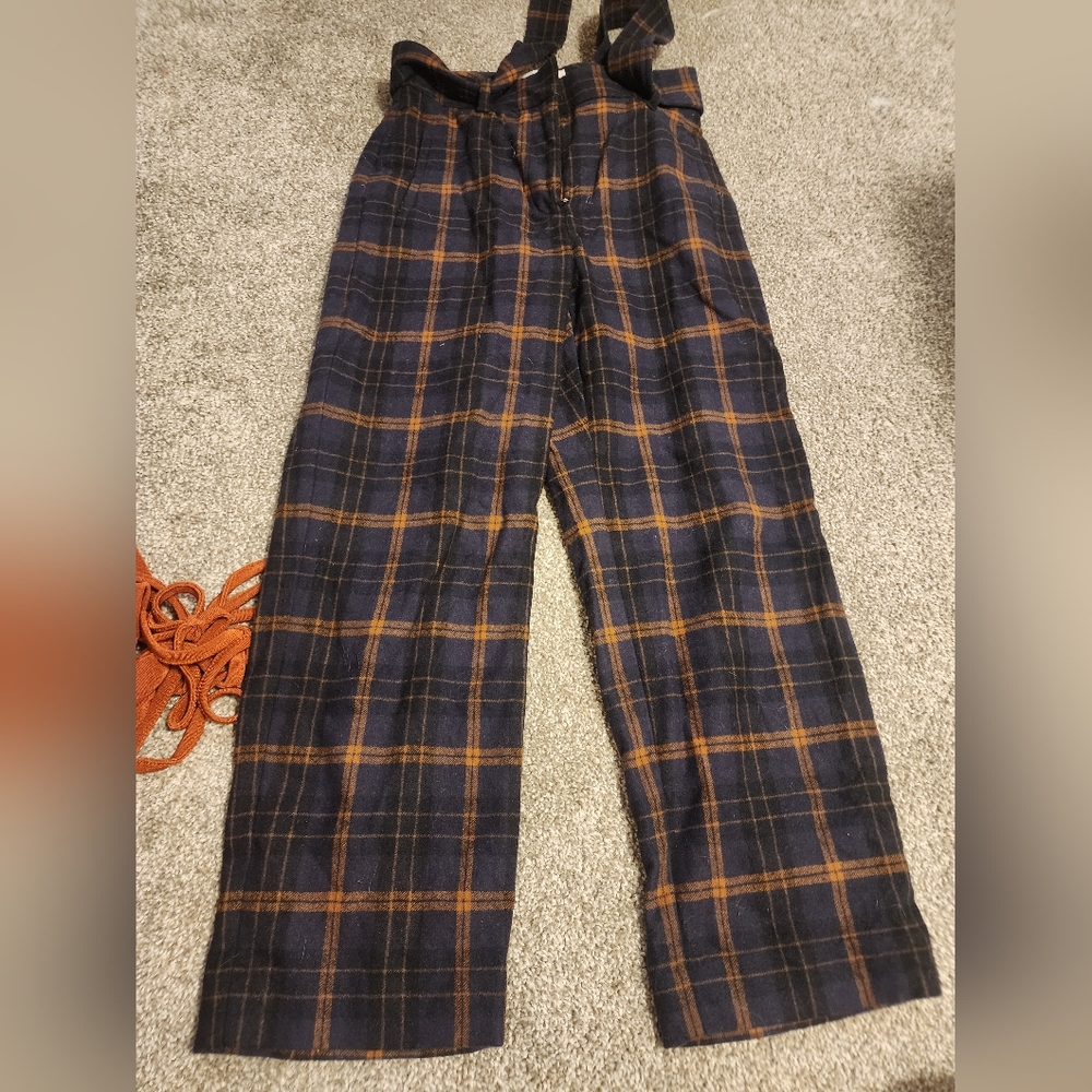 Aritzia plaid pants